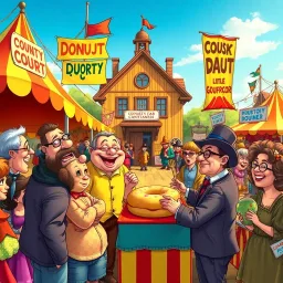 County Conundrum - Text-based game