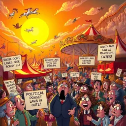 County Carnival: Reign of Chaos - Text-based game
