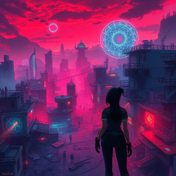 Echoes of Anarchy - Text-based game