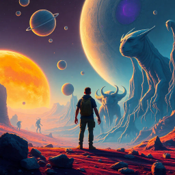 XenoFolio: Forgotten Traces - Text-based game