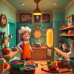 ChronoChef: Culinary Catastrophe - Text-based game