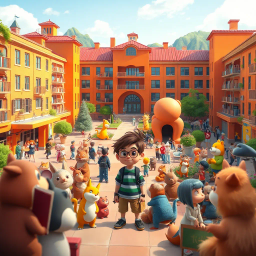 Fur-tastic Freshman: Shrunk in College - Text-based game