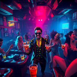 Reckless Revelry: The Last Party on Earth - Text-based game