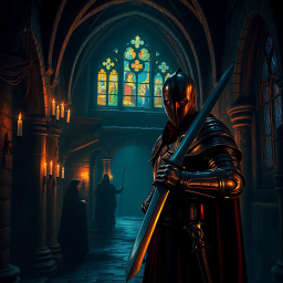 Knights of the Twilight Veil - Text-based game