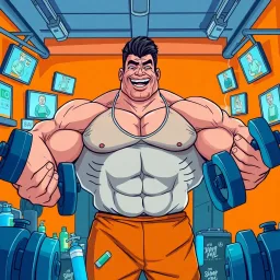 Musclebound Ambition - Text-based game