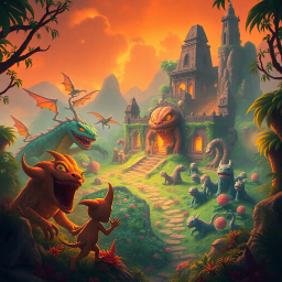 Monster Mash-Up: Breeders of the Apocalypse - Text-based game