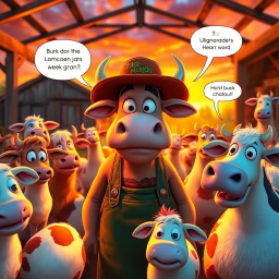 Barnyard Shenanigans - Text-based game