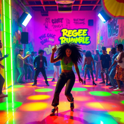 Reggae Rumble: Dance Revolution - Text-based game
