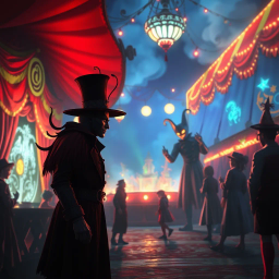 Circus of Shadows - Text-based game