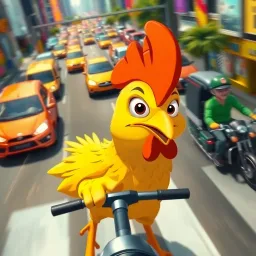 Cluckin' Chaos - Text-based game