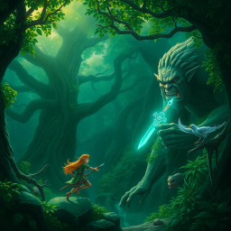 Whispers of the Emerald Grove - Text-based game