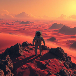 Martian Dawn - Text-based game