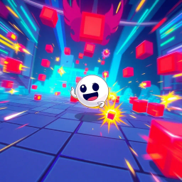 Bouncy Battlegrounds - Text-based game