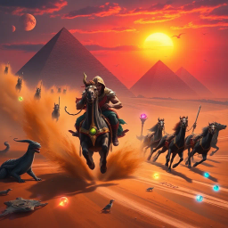 Chariots of the Sun: A Race Through Time - Text-based game