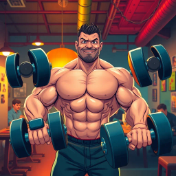 Muscle Bound: The Parent Trap - Text-based game
