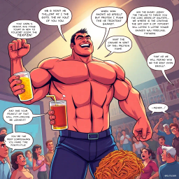 Musclebound Legacy - Text-based game