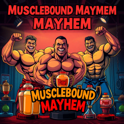 Musclebound Mayhem - Text-based game