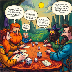 Line of Fate - Text-based game