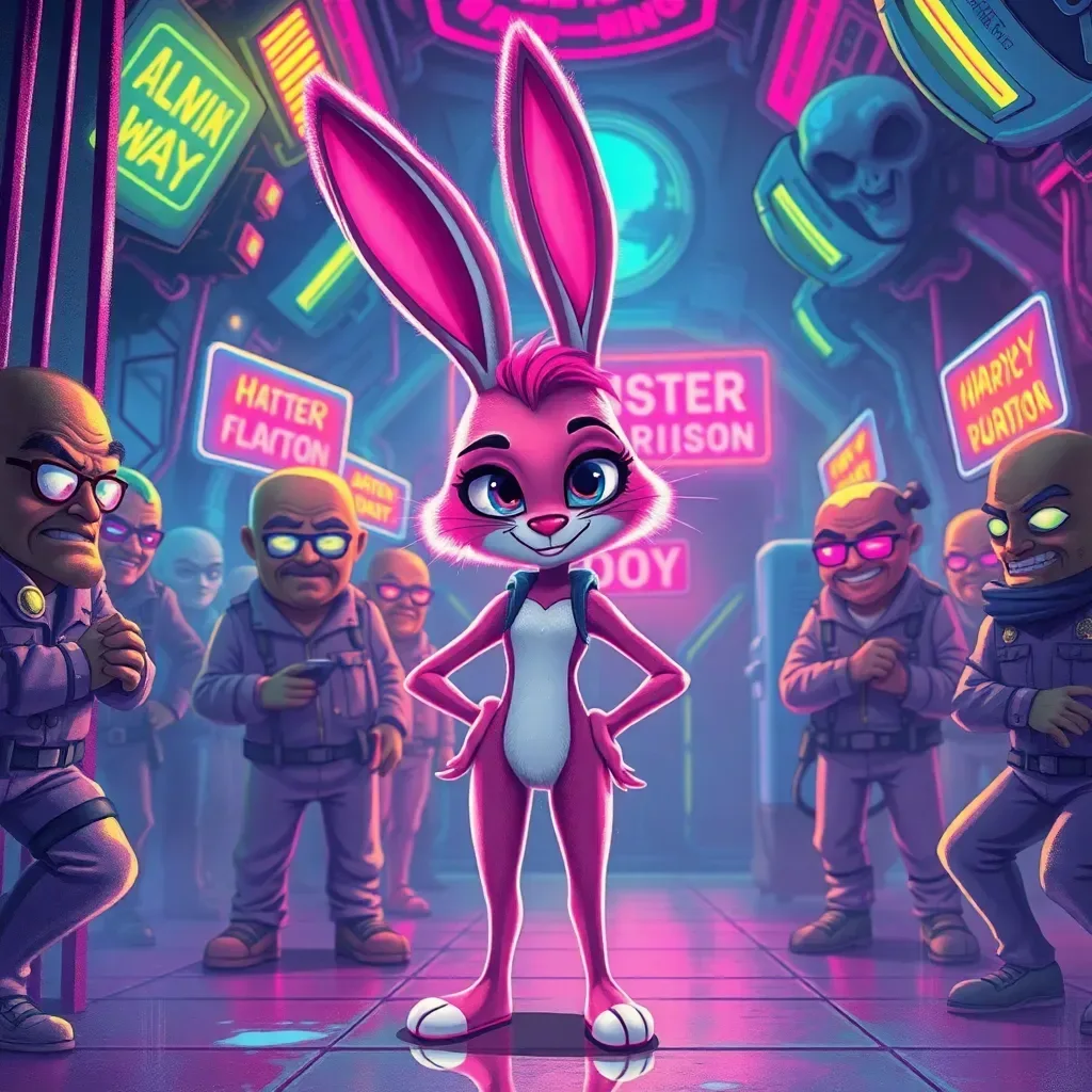 Bunny Behind Bars