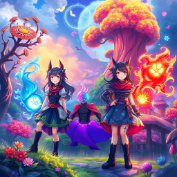 Pokka-Girls: Battle of the Hearts - Text-based game