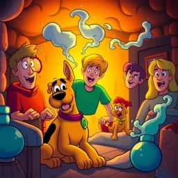 Scooby-Doo and the Quest for the Golden Treat - Text-based game