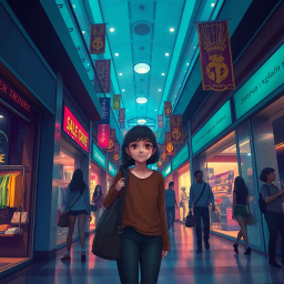 Mall of Shadows - Text-based game