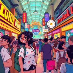 Lulu Chronicles: Mall Mayhem - Text-based game