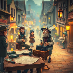 Analog Awakening - Text-based game