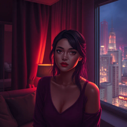 Whispers of Velvet - Text-based game