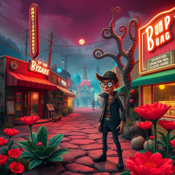 Bump of the Bizarre - Text-based game