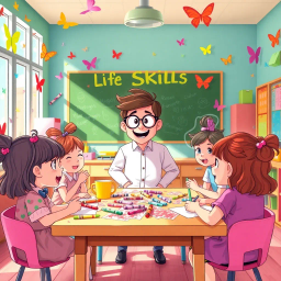 Kindergarten Chronicles: Lesson Unplugged - Text-based game