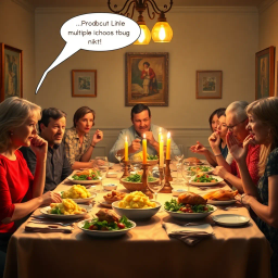 Dinner Table Dilemma - Text-based game