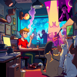 Parallel Lives - Text-based game