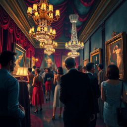 Murder at the Muse - Text-based game