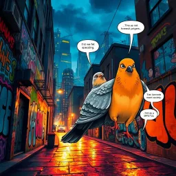 Pigeon Pursuit: The City Conspiracy - Text-based game