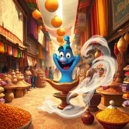 Eternal Chuckles: The Genie's Gambit - Text-based game