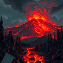Ashfall: The Lahar Chronicles - Text-based game