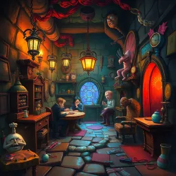 Dungeon Diversions: A Night of Misadventures - Text-based game