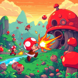 Pixel Brawl: Kingdom Collapse - Text-based game