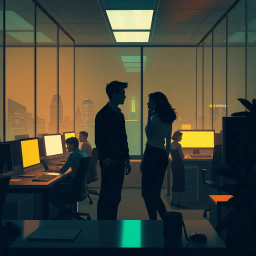 Office After Dark - Text-based game