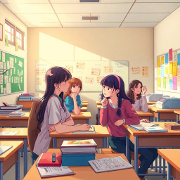 Love at Detention - Text-based game