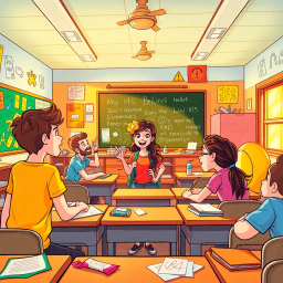 Classroom Chronicles: The Teacher Saga - Text-based game