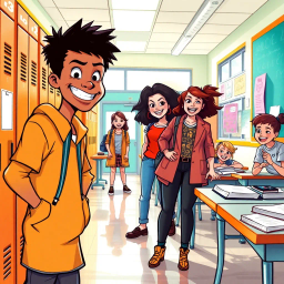 Rebellion in the Classroom - Text-based game