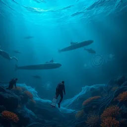Undersea Sabotage - Text-based game