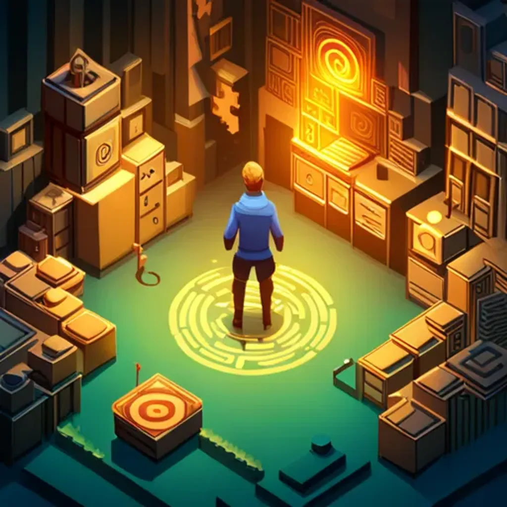 Spinning Glyph Adventure
