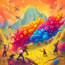 Chroma Clash: Puzzle Paradox - Text-based game