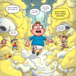 Diaper Odyssey - Text-based game