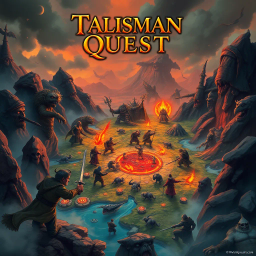Talisman Quest: Shadows of Chaos - Text-based game