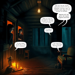 Cabin Confessions - Text-based game