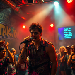 Karaoke Showdown: The Voices of Dissent - Text-based game